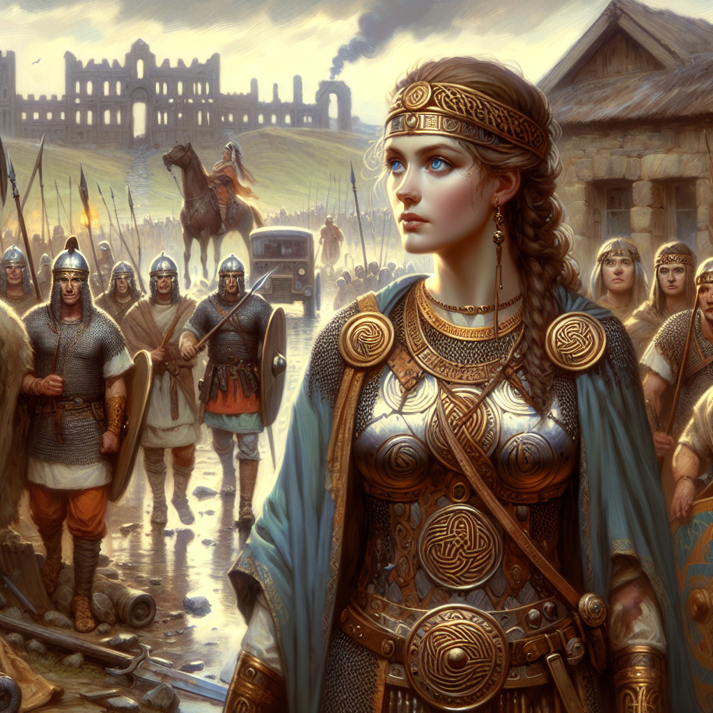 Boudicca’s uprising devastates Roman towns; Brittonic coalition challenges Roman rule (alt date 61 CE)