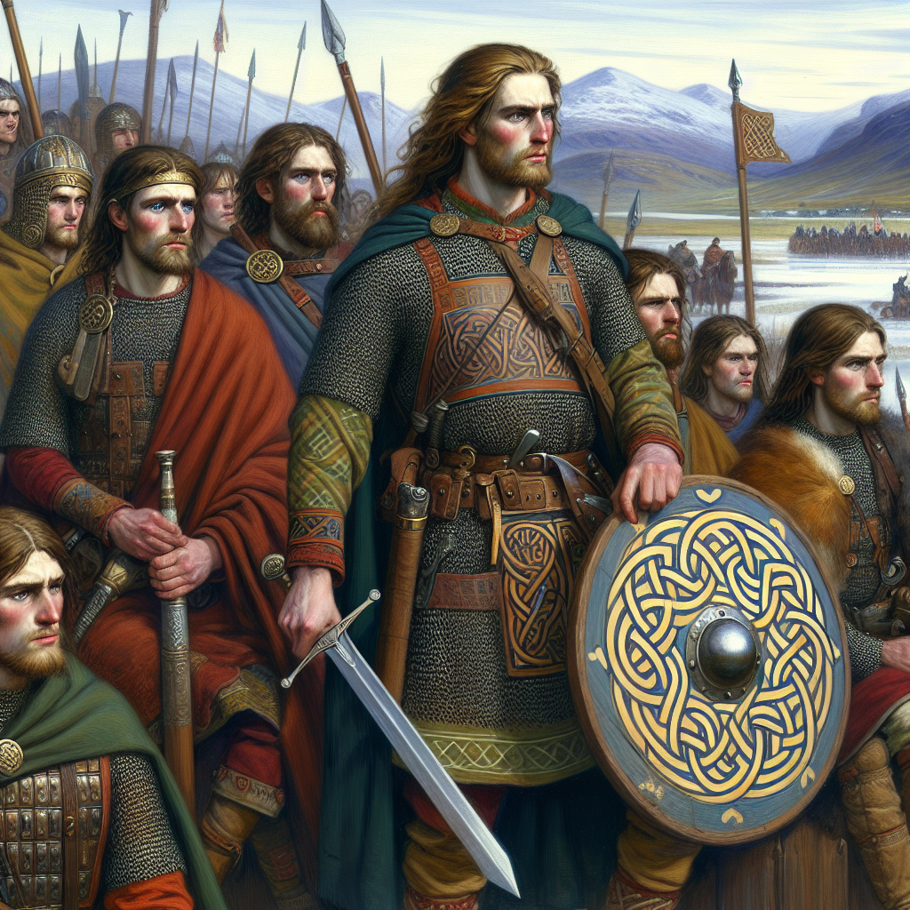 Growing Pictish and Scotti raids pressure the northern and western frontiers
