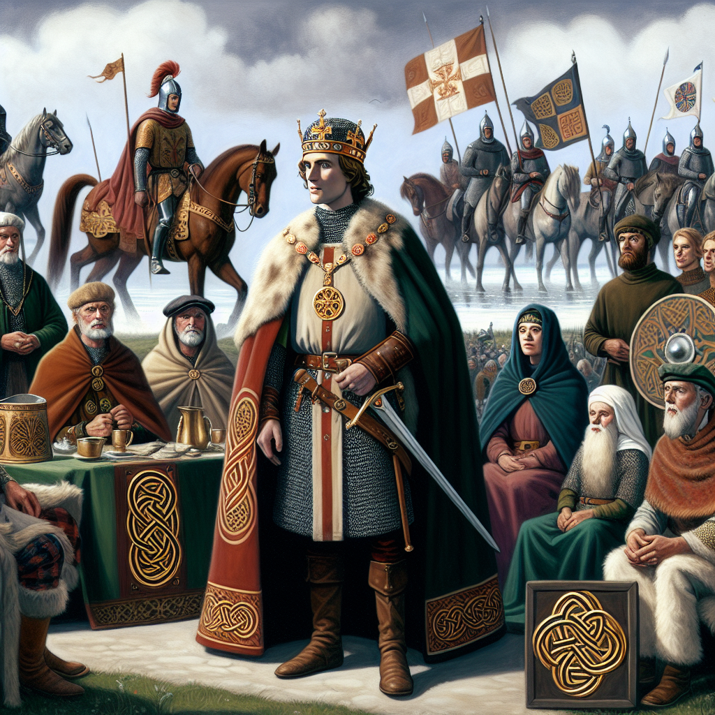 King John campaigns in Ireland; royal authority temporarily reasserted