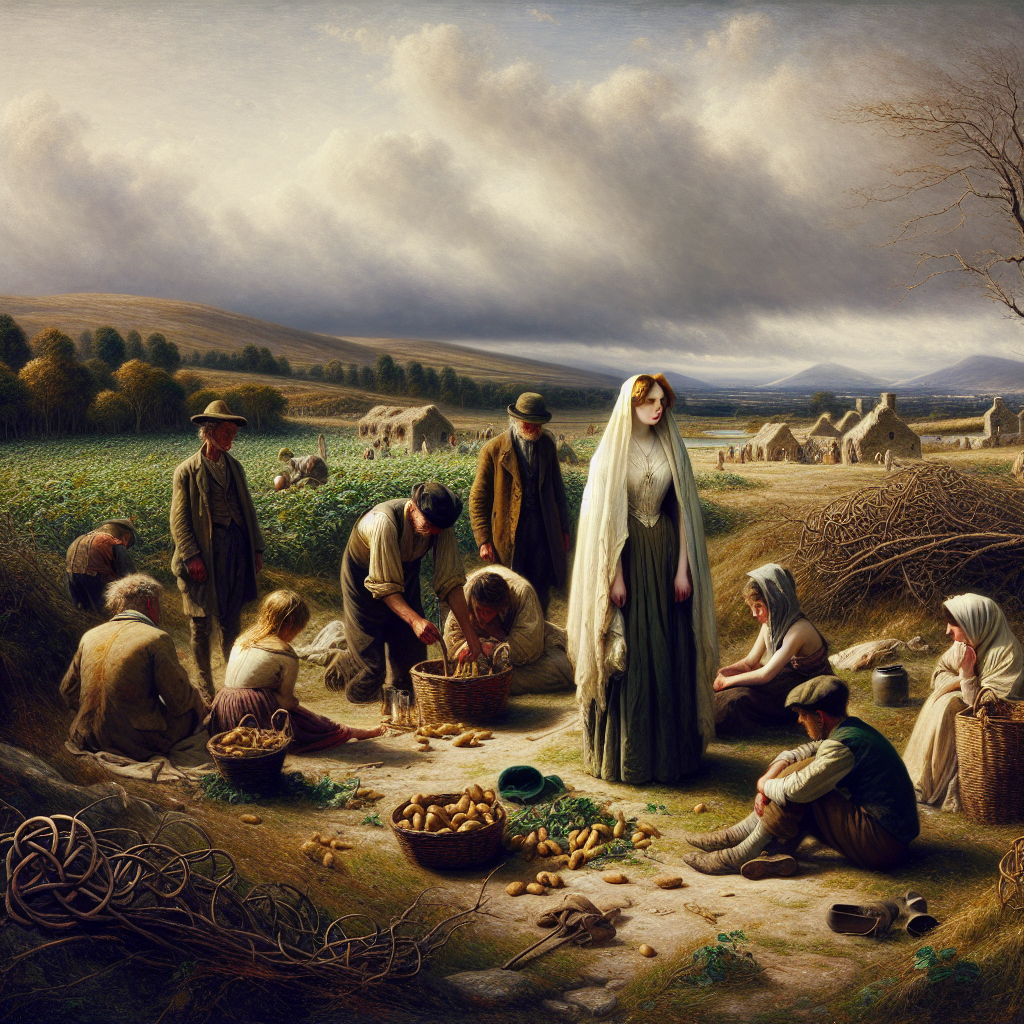 Great Famine begins in Ireland; catastrophic demographic and cultural impact