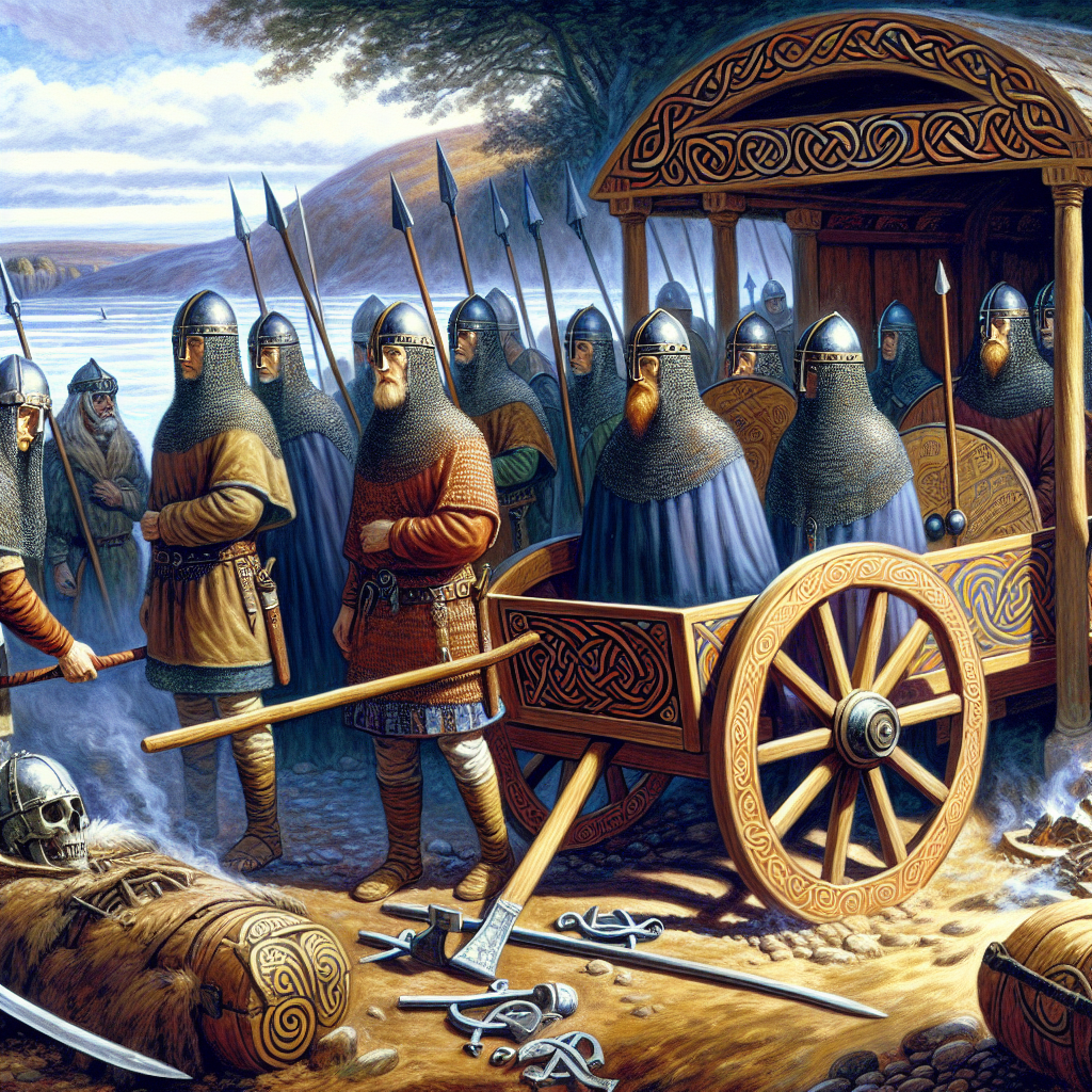 Hallstatt C: emergence of elite chieftains with wagon burials and weapon-rich graves