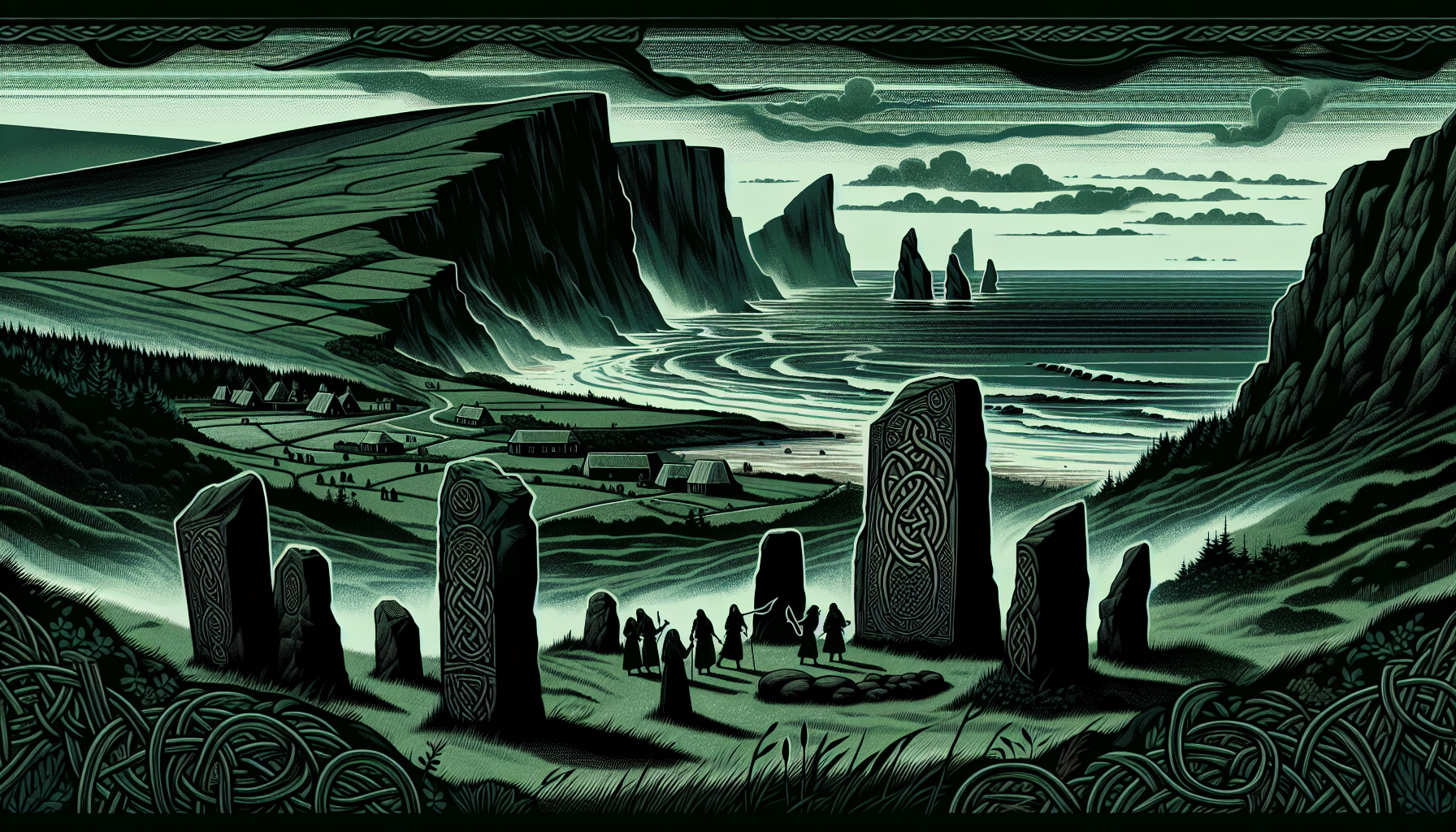 The Tale of the Stolen Bride and the Heritage of Celtic Clans and Languages